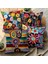 Mandala Çiçek Şeftali Kadife Polyester Yastık Kılıfı 45 x 45 cm 1