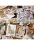 6'lı Paket 300 Parça Washi Çıkartmalar Kitabı Vintage Estetik Çıkartma Seti (Yurt Dışından) 4