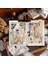 6'lı Paket 300 Parça Washi Çıkartmalar Kitabı Vintage Estetik Çıkartma Seti (Yurt Dışından) 5