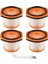 Shark Wandvac Sistemi Için 4 Paket Yedek Vakum Filtresi WV360 WS620 WS630 WS632 WS632BLBRN WS632GDBRN, Parça XFFWV360 (Yurt Dışından) 1