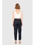 V Yaka Ekru Kısa Crop Top 3