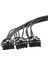 Pcıe 3X8PIN - 12+4pın Güç Kaynağı Kablosu Pcıe 12+4pin Psu Modüler (Yurt Dışından) 4
