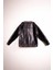 Unisex Çocuk Oversize Kalıp Içi Pelüşlu Deri Mont - Siyah (3-4 Yaş 8-9 Yaş) 4
