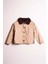 Unisex Çocuk Oversize Kalıp Içi Pelüşlu Deri Mont (3-4 Yaş 8-9 Yaş) 1