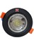 6 Watt 6W Cob Led Spot Siyah Kasa Yuvarlak Beyaz Işık Iççap: 7 cm Dışçap: 9 cm 480LM 1