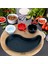 Döküm Damla Formlu Yingyang Fajita Tabağı Kayın Servis Ahşabı Ölçü 10x20cm. (Bu ürüne sos kapları dahil değildir) 5