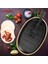 Döküm Oval Fajita Tabağı Kayın Servis Ahşabı Ölçü 18x28cm. (Harici tava tutucu dahil değildir.) 5