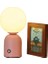 Masa Lambası LED C Tipi Şarj Edilebilir Gece Lambası Yatak Odası Pc Masaüstü Dekorasyon Masa Lambası Oturma Odası Aydınlatma Abajur Rengi: Pembe / Yayan Renk: 3 Renk (Yurt Dışından) 1