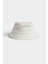 Kız Çocuk Nakışkı Beyaz Bucket Şapka 2