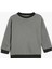 Unisex Çocuk Basic Oversize Sweatshirt - Siyah (2-3 Yaş - 7-8 Yaş) 2