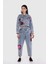 Mavi Nakış Detaylı Slouchy Jean Pantolon 1