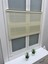 Açık Krem (Ekru) Katlanır Cam Balkon Perdesi-Ofis Perdesi-Ev Perdesi-Salon Perdesi-Plise Perde 4