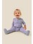 Unisex Bebek %100 Pamuklu Rahat Kalıp Mevsimlik Tulum - Lila (0-3 Ay 6-9 Ay) 1