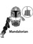 B-XP335 Din Djarin Boba Fett Mandaloryalı Yapı Taşları Grogu Bebek Yoda Ölüm Izle Paz Vizla Bo-Katan Jango Yıldız Aksiyon Figürü Savaşları (Yurt Dışından) 2