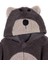 Unisex Bebek Peluş Kulak Detaylı Tulum - Antrasit (3 Ay - 1 Yaş) 3