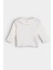 Kız Bebek Bisiklet Yaka Pamuklu Sweatshirt (3 Ay - 12 Ay) 1
