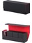 Ticaret Kartları Için Kart Saklama Kutusu, Pu Kart Destesi Kutusu, Siyah+Kırmızı (Yurt Dışından) 2