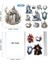 120 Adet Gotik Scrapbook Çıkartmaları Vintage ve Estetik Çıkartmalar (Yurt Dışından) 2