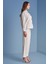 Düz Paça Taş Rengi Gabardin Pantolon 4