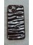 Iphone 13/14 Uyumlu Kamera Çevresi Taşlı Parlak Zebra Desen Sert Slikon Telefon Kılıfı 5