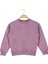 Kız Çocuk Sweatshirt Yaprak Baskılı 1