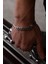 14 K White Gold Kaplama 925 Ayar Gümüş Miami Cuban Bileklik 1