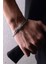 14 K White Gold Kaplama 925 Ayar Gümüş Miami Cuban Bileklik 4