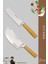 Elit Serisi Mutfak Bıçak Seti Et Ekmek Sebze Salata Pizza Börek Şef Bıçak Seti 2 Li Set (MFT-6830) 1