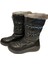 Kadın Bot (Kar) 6368 22J Jacalu Textile Upper And Synt Leather-Pu Sole Black 2