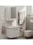 Basic Alt Dolap + Üst Dolap -Lavabo 65 Cm.- Beyaz 4