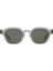 Gg 1730S 004 50 Unisex Oval Şeffaf Kemik Güneş Gözlüğü 2