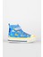 Ada Desenli Erkek Okul Öncesi Saks Mavi Sneaker 1
