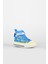 Ada Desenli Erkek Okul Öncesi Saks Mavi Sneaker 3
