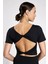 One Dri-Fit Twist Kadın Siyah Crop T-Shirt 2