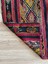 74 x 163 cm Pıtrak Desenli Renkli Türk Kilimi, Küçük Boy El Dokuma Yün Kilim, Harika Motifli Bohem Tarzı Kilim 4
