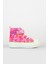 Ada Desenli Kız Bebek Fuşya Sneaker 1