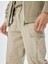 Paraşüt Pantolon Oversize Beli Bağcıklı Kargo Cep Detaylı Pamuklu 5