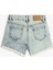 Pamuklu Basic Denim Şort 2