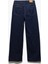 Loose Straight Fit Pamuklu Düğme Detaylı Denim Pantolon - Loose Straight Fit Jean 5