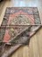 106 x 162 cm Küçük Vintage Türk Kilim, Benzersiz Motifli El Dokuma Yün Halı, Retro Tarzı Ev Dekoru 2