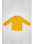 Erkek Bebek Sarı Polo Yaka Uzun Kollu Kışlık Sweatshirt 1