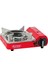 Tekli Çantalı Mini Portatif Ocak Kırmızı CK-506 4
