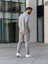 Erkek Pantolon , Waffle Kumaş Jogger Pantolon, Soğuk Havalara Uygun, Baharlık, Pamuklu, Günlük Giyim, Rahat Kesim,gri Pantolon,gri Jogger 2