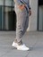 Erkek Pantolon , Waffle Kumaş Jogger Pantolon, Soğuk Havalara Uygun, Baharlık, Pamuklu, Günlük Giyim, Rahat Kesim,gri Pantolon,gri Jogger 3