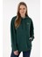 Kadın Koyu Yeşil Sweatshirt 50297324-VR079 1