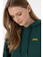 Kadın Koyu Yeşil Sweatshirt 50297324-VR079 2