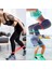 Egzersiz Direnç Kemeri - Set Sertlik Dereceli - Pilates Yoga Squat Bandı Aerobik Band Özel Elastik Malzeme 5 Adet 2
