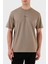 % 100 Pamuk Oversize Bisiklet Yaka Logolu T Shirt Erkek T Shirt 50519368 334 1