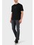 Streç Pamuklu Slim Fit Normal Bel Düz Paça Jeans Erkek Kot Pantolon EM000121 AF14118 M8001 2