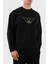 Logo Işlemeli Streç Pamuklu Regular Fit Bisiklet Yaka Sweat Erkek Sweat EM001052 AF10013 MC170 4